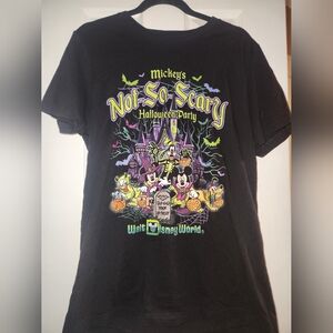 Disney Vintage Not So Scary Halloween Tee Size L